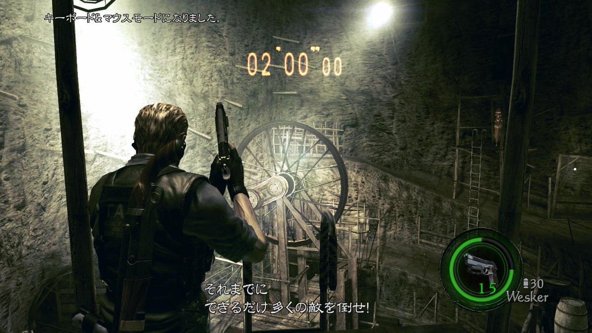 ロボ あと スタート地点がどっちかによってぜんぜん違う 最悪なのは立坑側のこっち ダイナマイトの爆発その他で勝手にコンボが始まっちゃって コンボ繋ぎながら長いはしごの上にあるtbを回収 できないっていうのもあるんだけど 生き延びるのがまず難しい