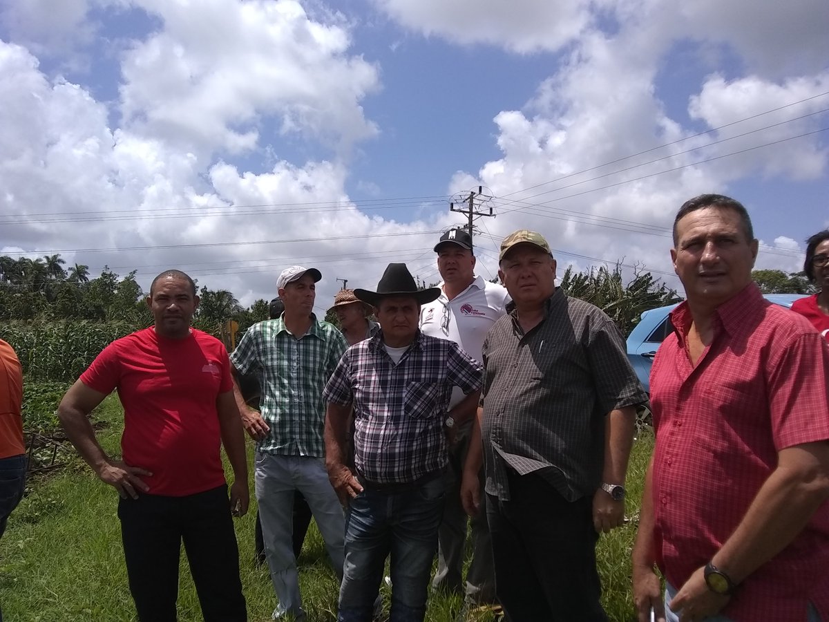 JorgeLuisTapiaF's tweet photo. Esta comunidad del municipio de #Minas en #Camagüey es un buen ejemplo de cómo incrementar las áreas de siembra aprovechando la cercanía de tierras #cultivables. https://t.co/8aKU5l03Nz