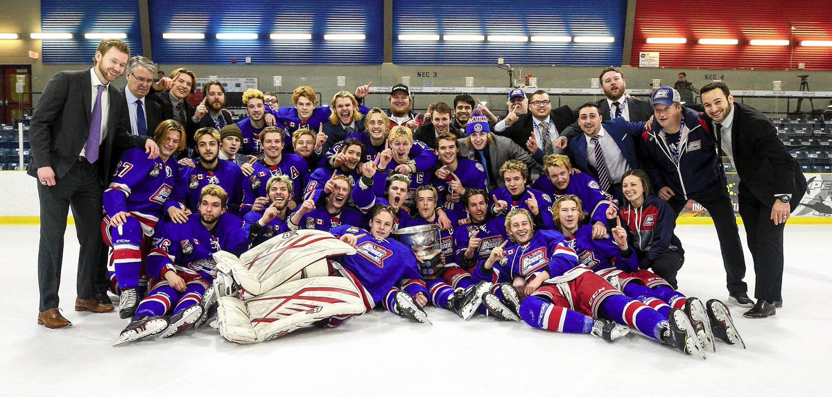 Your 2019 #CJHL_DHC champions, the <a href="/OakvilleBlades/">Oakville Blades</a> (<a href="/OJHLOfficial/">OJHL</a>). Next up the @HC_NJAC, May 11-19, in Brooks, Alta.