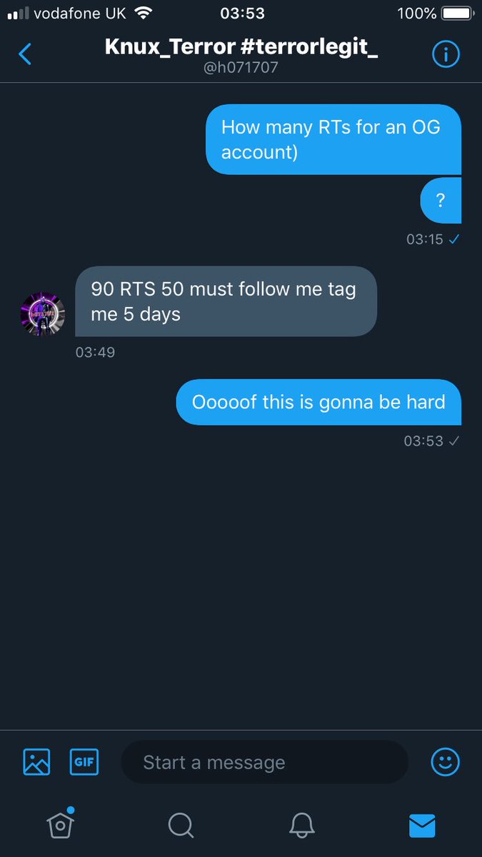 _teekz_'s tweet photo. I NEED 90 RE TWEETS FOR AN OG ACCOUNT AND 50 MUST FOLLOW @h071707 I ONLY HAVE 5 DAYS!!!! #FaZeUp @chasseeeeeee @dynami413 @LANDN @HappyPower @joshe PLS RT!! https://t.co/t7AKQBISUX