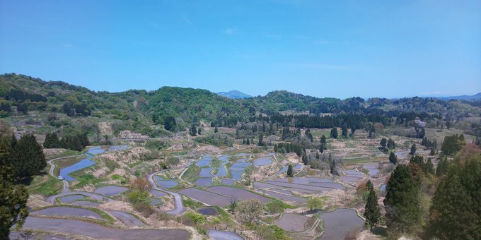 事故 星峠の棚田を撮影しようと乗用車が転落 男性死亡 新潟県十日町市 まとめダネ