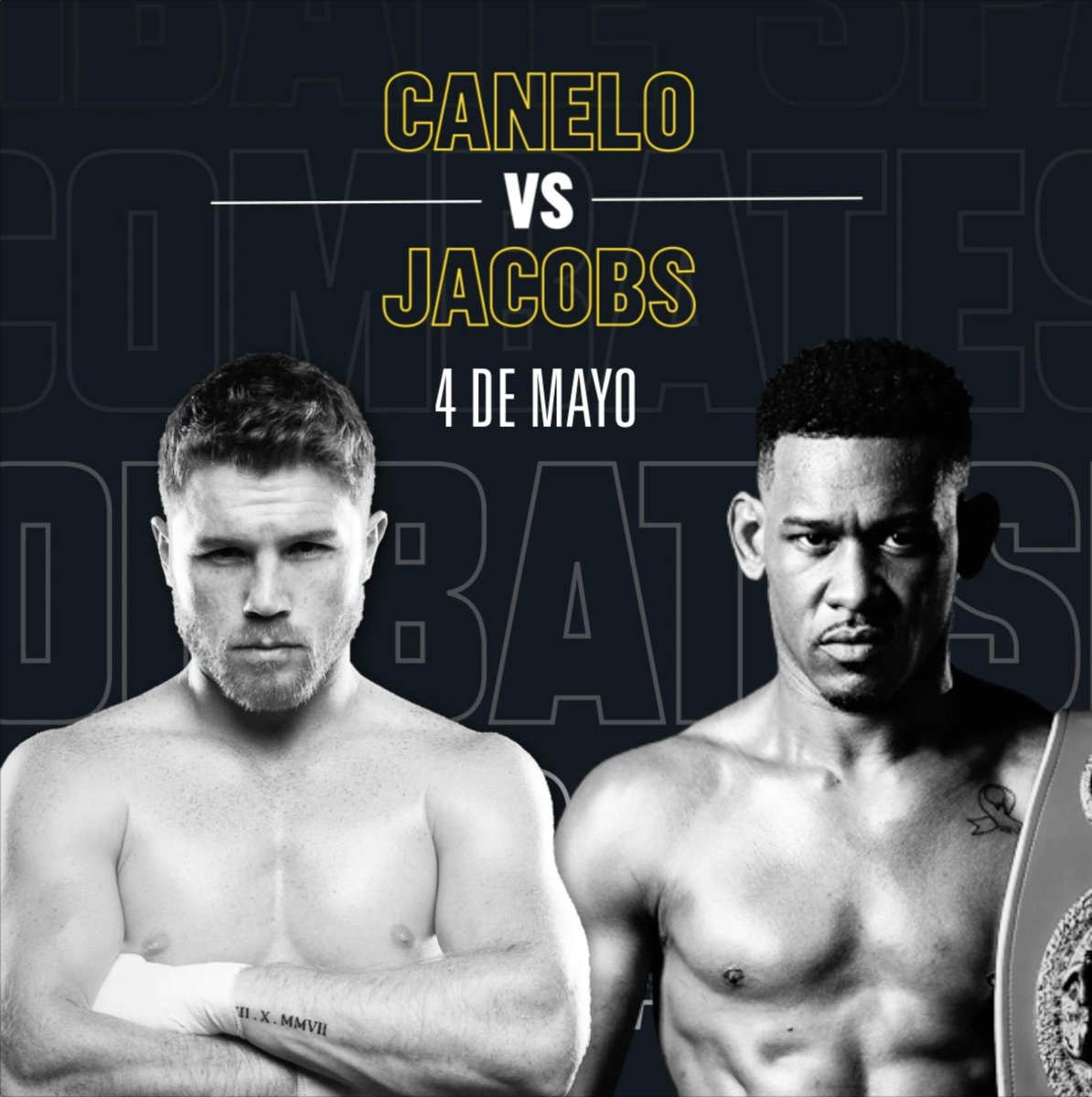 ¡Sólo queda #CaneloJacobs en esta noche de #CombateSPACE en VIVO! 🥊 ¿Tendremos que ver una decisión de los jueces, ó termina antes?