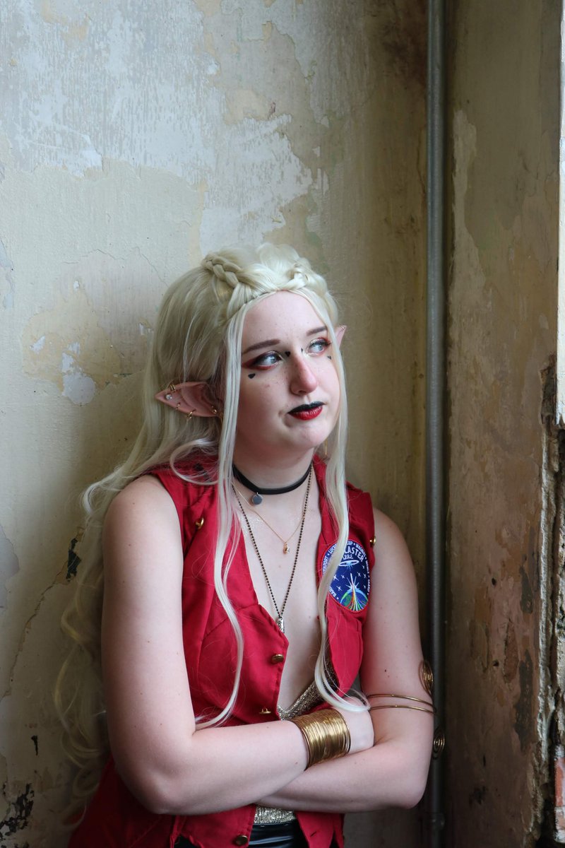 _galacticghost's tweet photo. “I did this world and kind of… crush it so I guess I’m excited for opportunities expand the ol’ brand.” #TheAdventureZone #lup #luptaako #cosplay @TheZoneCast https://t.co/tsk0rRZZz5