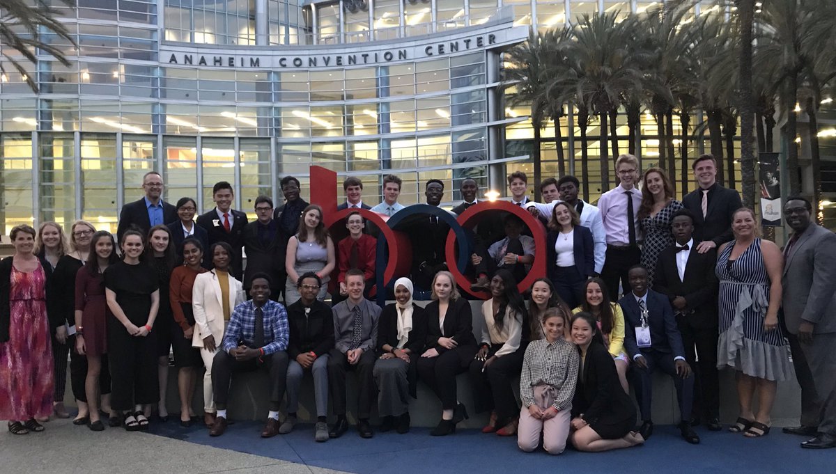 <a href="/AHSchools/">Anoka-Hennepin</a> BPA students &amp; advisors are ready for the National BPA Awards Ceremony.  We are excited to have our Associate Superintendent Dr. Gadson with us!!  <a href="/BlaineHS/">Blaine High School</a> <a href="/BlaineCEMS/">Blaine CEMS</a> <a href="/AnokaHSBPA/">Anoka BPA</a> @CPHSBPA <a href="/mnbpa/">Minnesota BPA</a> <a href="/region4BPA/">MN Region 4 BPA</a> @National_BPA #BPAAllDay #TogetherWeCreate #BPANLC2019