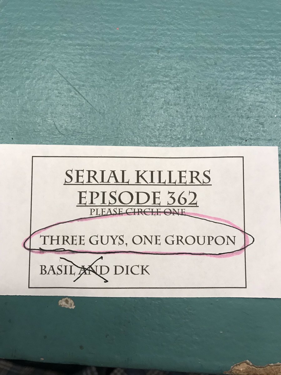 skfools's tweet image. THE CHAMPION OF SEASON 14 OF SERIAL KILLERS: