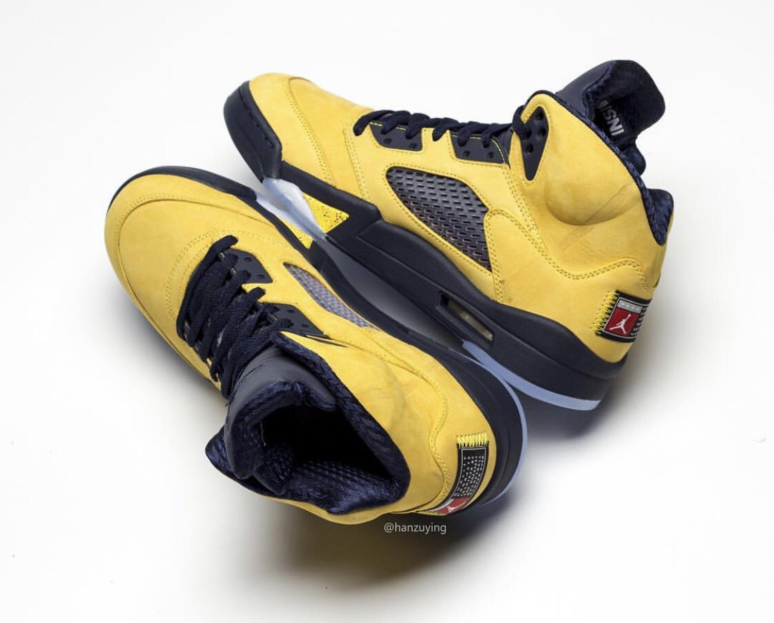 jordan 5 michigan sp