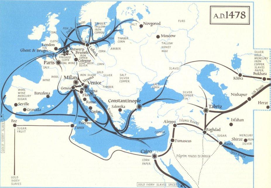 16) and guess who had a very SPECIAL relationship with Constantinople?As a reward for defending Constantinople from the Vikings, they were handed the rights to trade freely, exempt from tax, all across the Byzantine realm... Including the Black Sea.