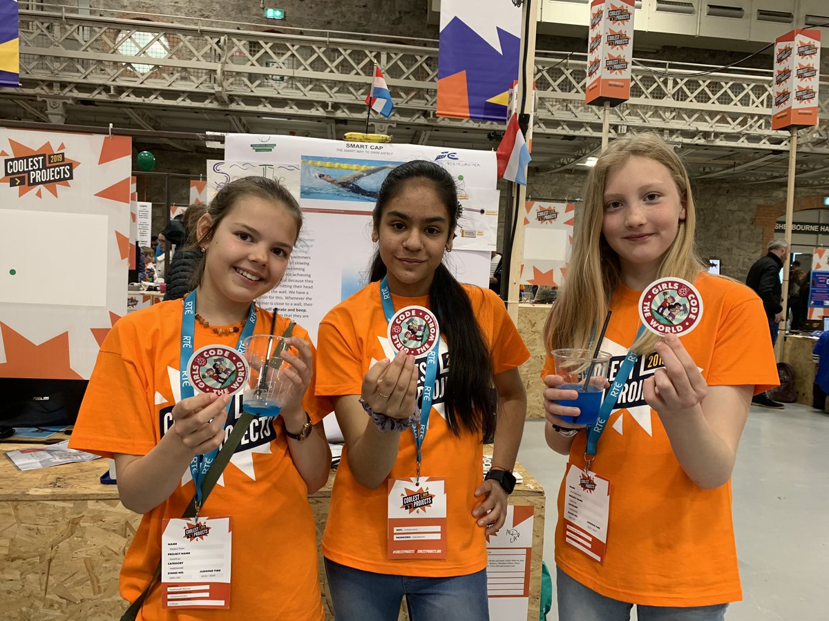 Workshop4Me's tweet image. Girls code the world! Thanks @Raspberry_Pi @coolestprojects for these super cool #stickers #Coolestprojects at @coolestprojects #smartcap #luxembourg #adafruit #arduino #hardware #sensors #codingforkids #girlsintech #womenintech