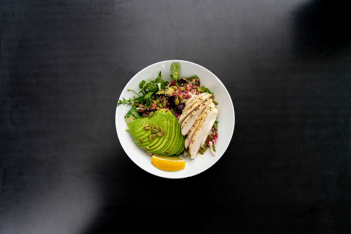 Avocado super-food salad 🥑 
#ReuseRevolution #Coffee #InstaCoffee #CafeLife #ThanksToCoffee #TheTrendyBarista #CoffeeAddict #CoffeeGram #CoffeeOfTheDay #BaristaHustle #InstaGood #CoffeeLover #SpecialityCoffee #CoffeeHolic #CoffeeLove #Barista #COFFEESHOTS #Cafe #Caffeine #Hot