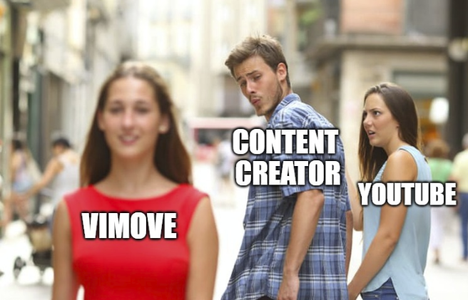 VimovePlatform's tweet photo. 💥 𝐏𝐞𝐫𝐜𝐡𝐞̀ 𝐬𝐜𝐞𝐠𝐥𝐢𝐞𝐫𝐞 𝐕i𝐦𝐨𝐯𝐞? 💥
In un mondo in cui l'algoritmo di #YouTube premia la massa, i #contentcreators vogliono distinguersi per:
🔶 #Qualità dei #video
🔶 Libera #creatività
🔶 Interazione con la #community
💜 Create #value and #share it! https://t.co/1Omi9EYXq3