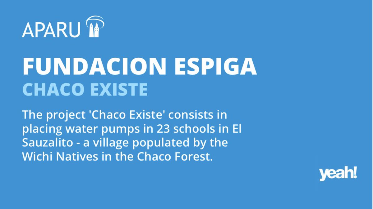 APARU_UK's tweet photo. Delighted to introduce #FundacionEspiga one of the projects #APARU will support in the next two years. #ChacoExiste https://t.co/32Ute5W1TA https://t.co/SXGeZDaTNz