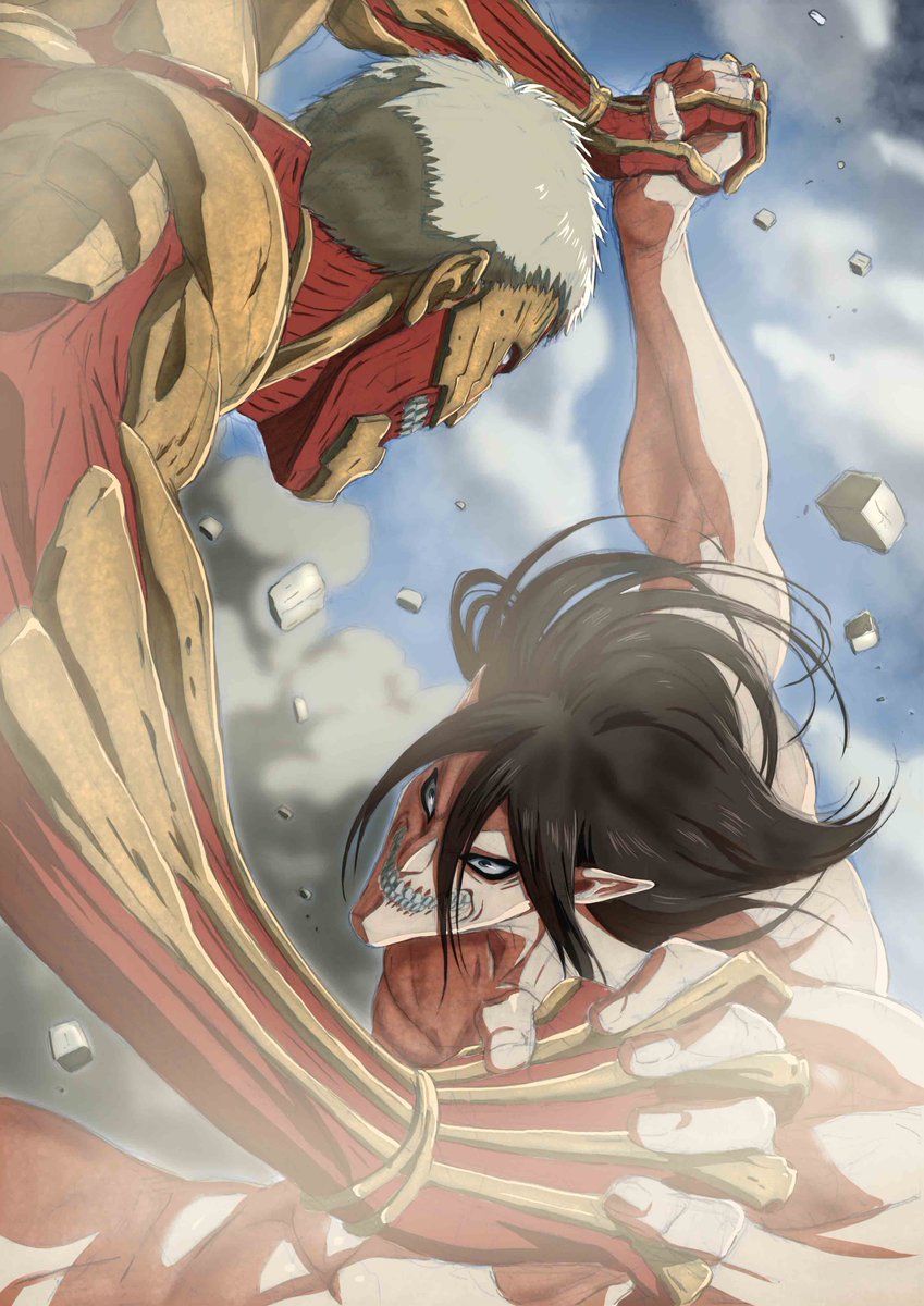 Attack On Titan Wiki Day 8 Illustration By Satoshi Kadowaki