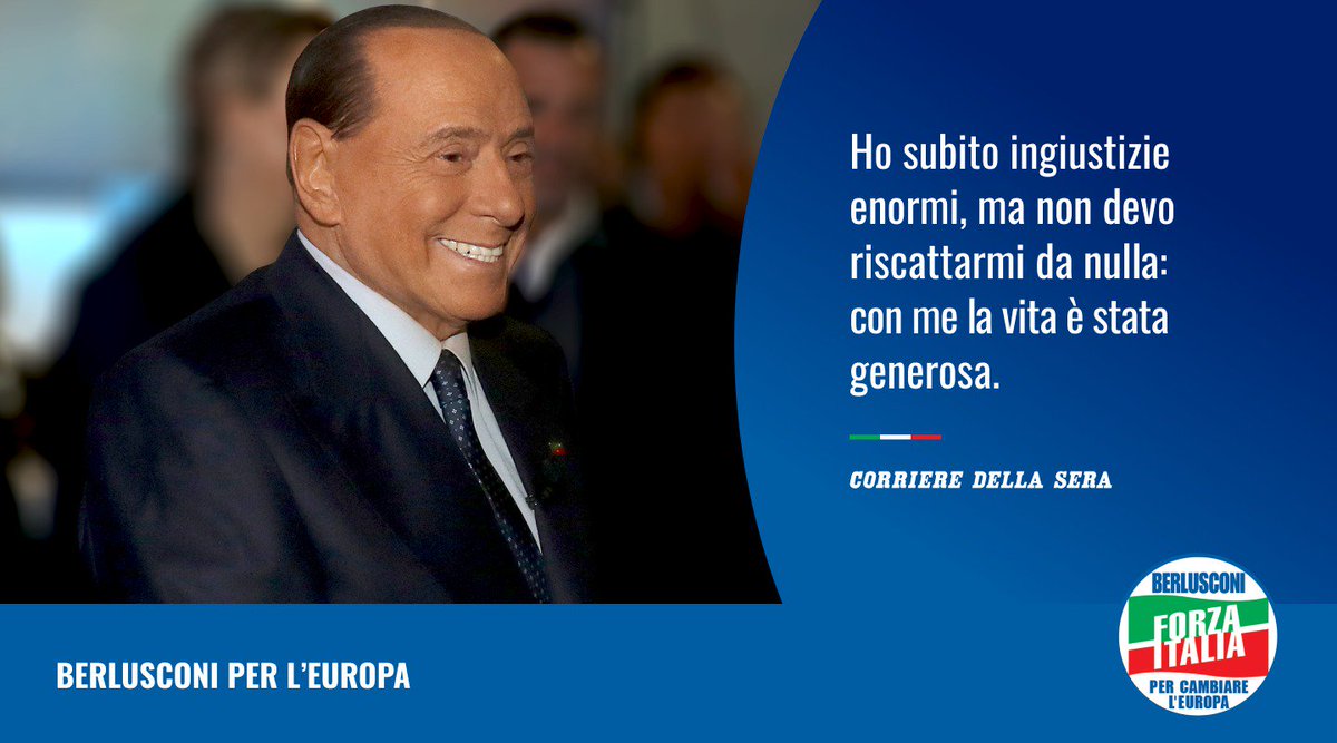 Mi candido ancora una volta, come sempre, per difendere gli interessi delle famiglie italiane.

<a href="/forza_italia/">Forza Italia</a> #ScriviBerlusconi
