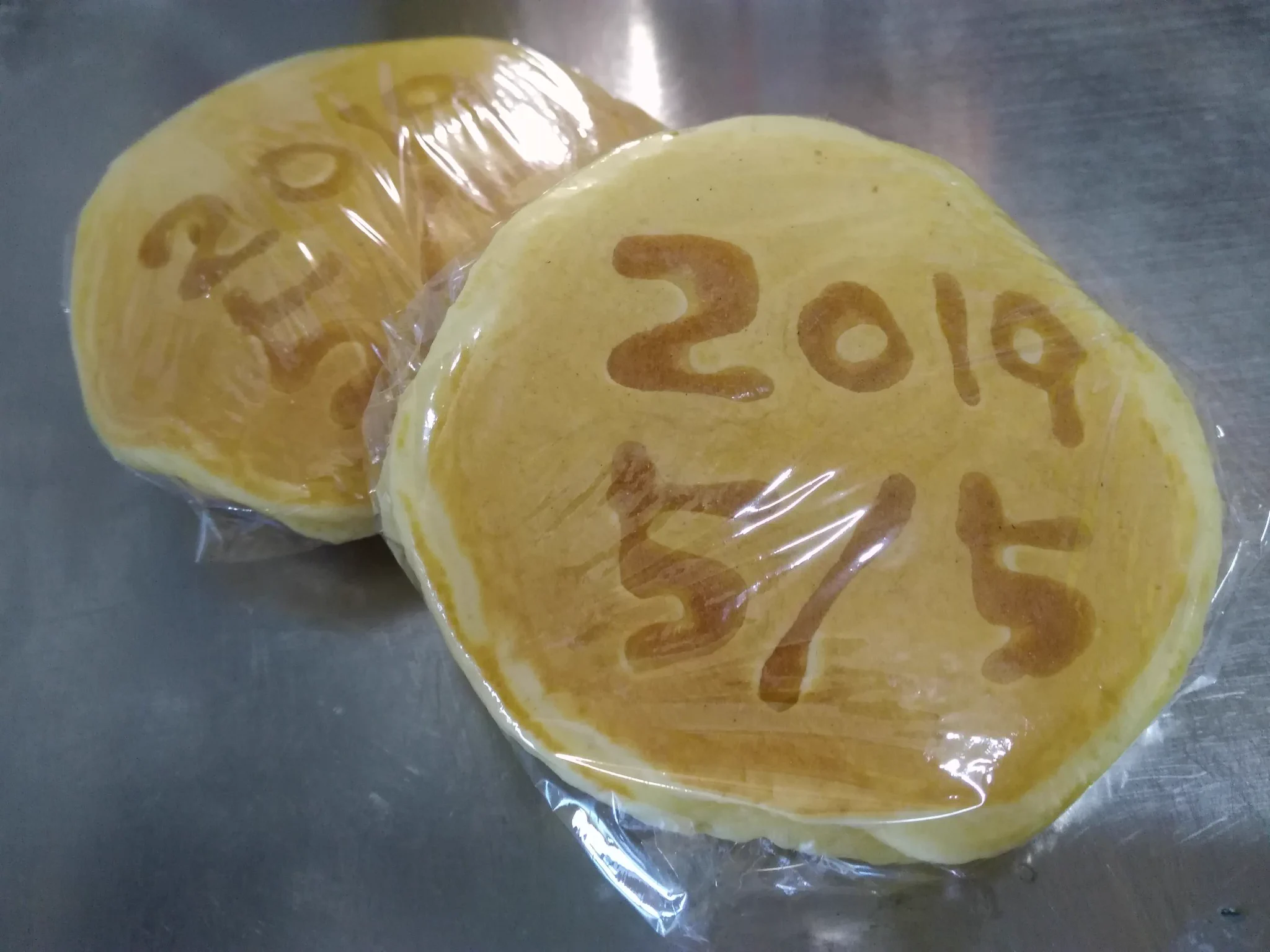 冷凍するホットケーキの日付の記入方法が斬新ｗ