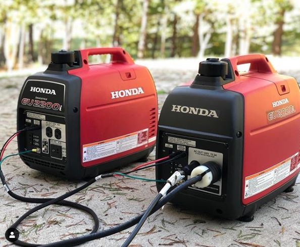 Hurricane Michael left us with only downed trees and local flooding in central North Carolina. Thank you @hondapowerequipment for keeping the lights on for us! #hurricanemichael #hondapowerequipment #honda #hondagenerator