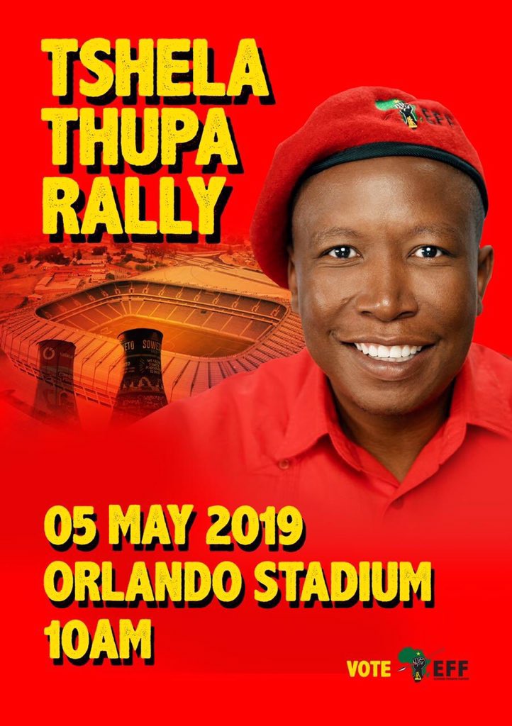 Goooood morning ♥️ Getting ready for #EFFTshelaThupaRally See you in Orlando Fighters! #EFFFinalPush