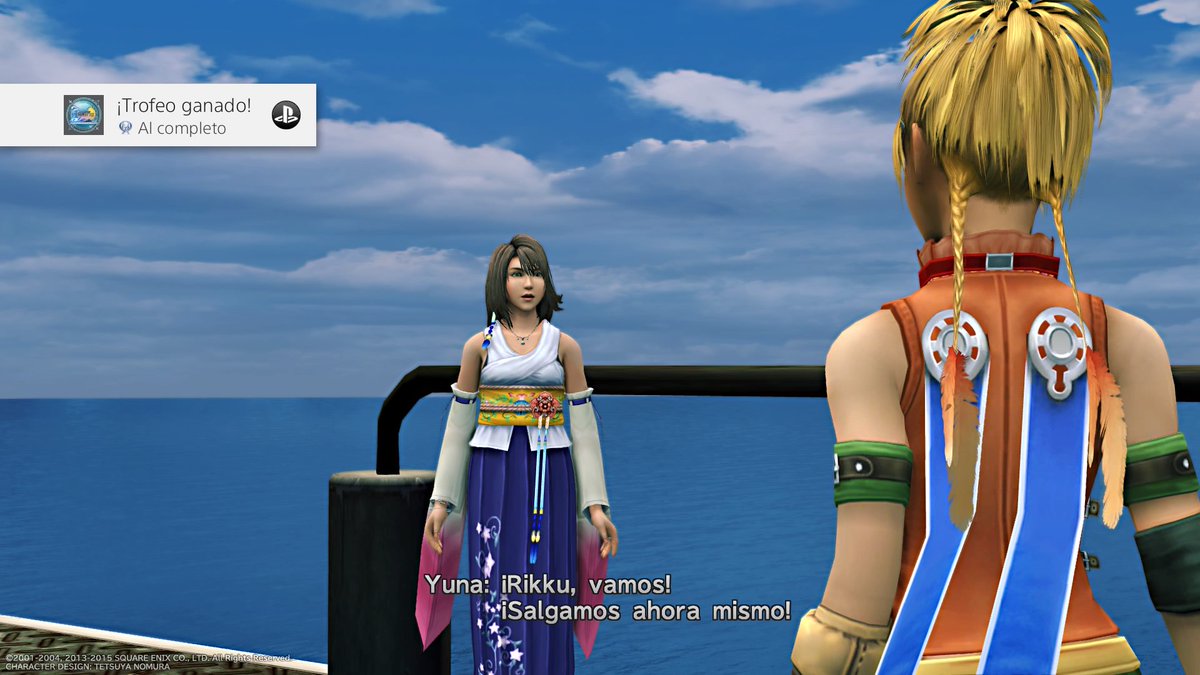 Landerra's tweet photo. FINAL FANTASY X HD Remaster
Al completo (Platino)
Consigue todos los trofeos #PS4share https://t.co/oE7MEVqdWo https://t.co/QO9QDMcZEp
