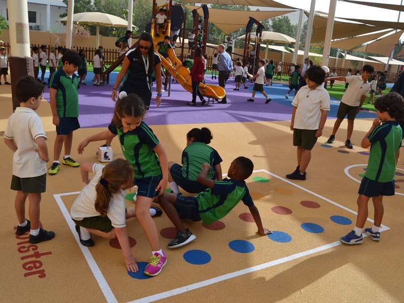 GreenfieldIntS's tweet image. With an excitement we announce our renovated Primary Play Area OPEN! 🙂
Check out the photos from the ribbon cutting ceremony today.
#behappybegcs #taaleemdxb #inspiringyoungminds #wearegcs #mygcs #playground