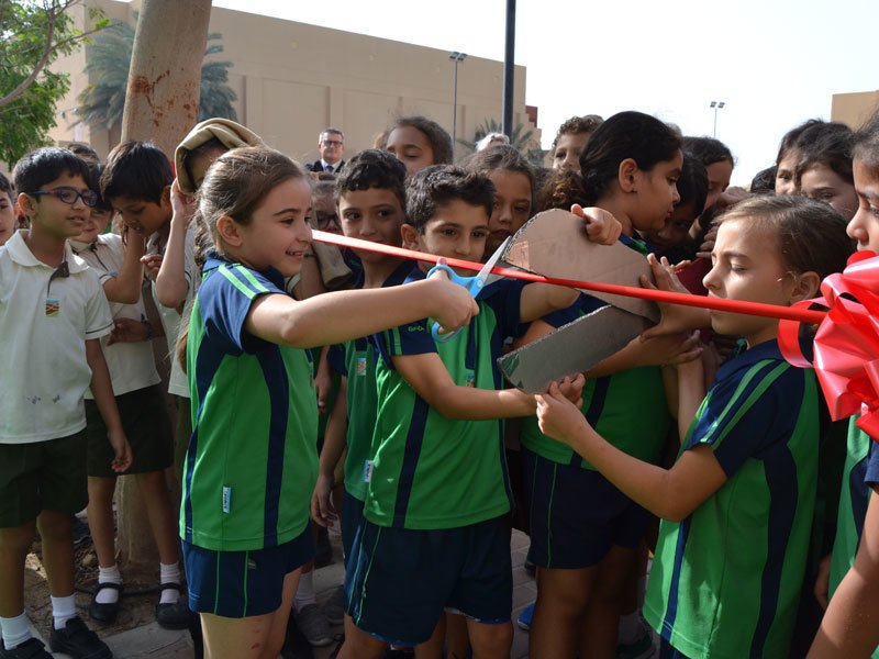 GreenfieldIntS's tweet image. With an excitement we announce our renovated Primary Play Area OPEN! 🙂
Check out the photos from the ribbon cutting ceremony today.
#behappybegcs #taaleemdxb #inspiringyoungminds #wearegcs #mygcs #playground