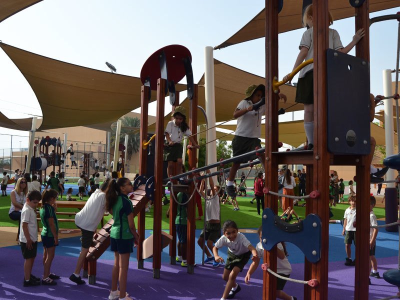 GreenfieldIntS's tweet image. With an excitement we announce our renovated Primary Play Area OPEN! 🙂
Check out the photos from the ribbon cutting ceremony today.
#behappybegcs #taaleemdxb #inspiringyoungminds #wearegcs #mygcs #playground