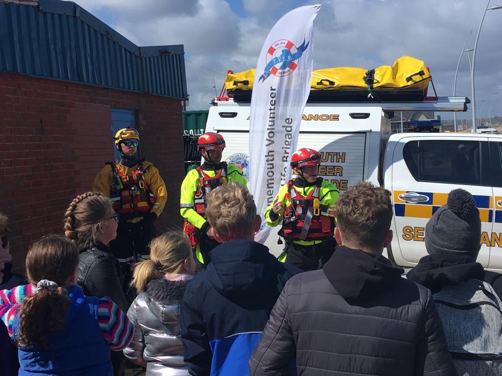 TynemouthVLB's tweet photo. Yesterday we had a great day at a rookie lifeguard camp with @lifeguardmaxi promoting water safety &amp; his message @livelearnsurviv. Also present were colleagues from @ssvlg1961, @Tyne_Wear_FRS @RLSSUK @leighmason26 @SouthShieldsVLB @joolstom @StephenL_RLSSUK https://t.co/jb88nEqJVq