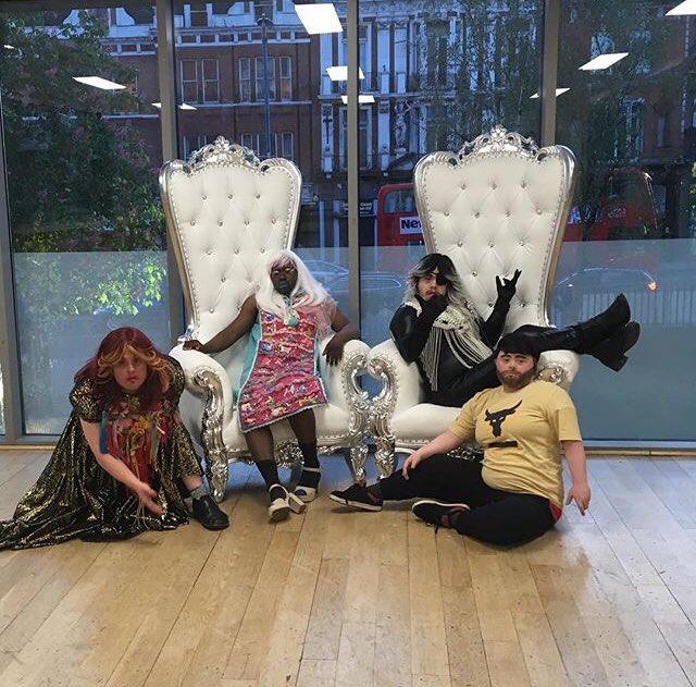 DragSyndrome's tweet image. Tonight, last show at @WAFfringe 9pm, come be a royal 👑 #dragsyndrome