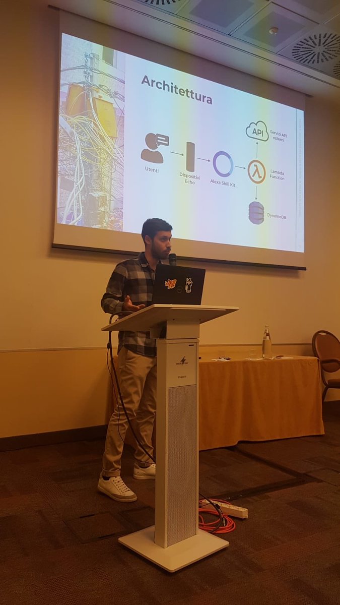 Grazie a <a href="/pyconit/">PyCon Italia</a> e <a href="/wr_it/">Webranking</a> per l’opportunità di salire sul palco del #pyconx e raccontare come abbiamo sviluppato una skill #alexa in Python 🤩