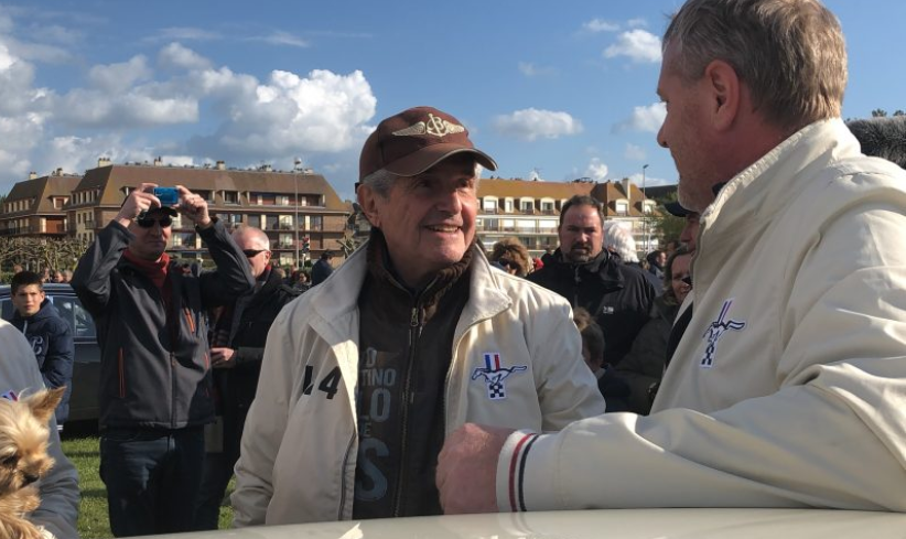 cotecaen's tweet photo. 😲 Ce samedi 4 mai 2019, la mythique Ford Mustang du film « Un homme et une femme » a franchi la ligne d'arrivée du Tour Auto de #Deauville (#Calvados), sous les yeux de Claude Lelouch, qui l'attendait 👉 https://t.co/kzfRLhrmS5 😲 #Normandie #Cinema #Insolite https://t.co/wTY8G8YZbZ