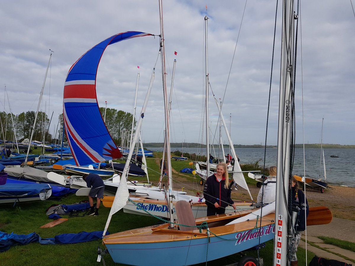 Kinder conditions this morning for the second day of the <a href="/GBRCadets/">GBR Cadet Sailing</a> event