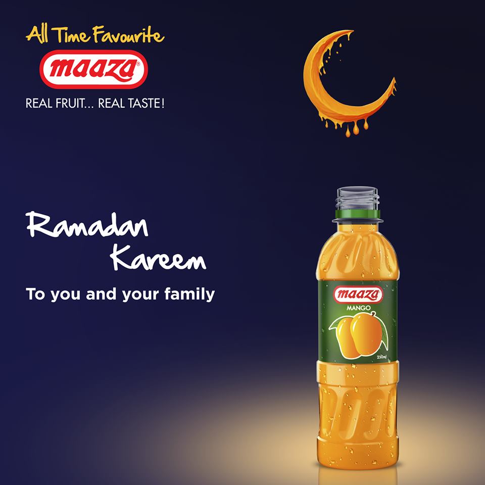 RealMaaza's tweet photo. رمضان كريم!
Ramadan Kareem!
Light up your Ramadan with your all time favourite drink Maaza!
#RamadanKareem #AllTimeFavourite #MaazaMango #رمضان_مبارك_2019
#realmango #UAE #dubaifoodies #RealFruitRealTaste #mangoes #realmangoes #delicious #dubaifood #dxb #dubai https://t.co/kWHUE8sMQr