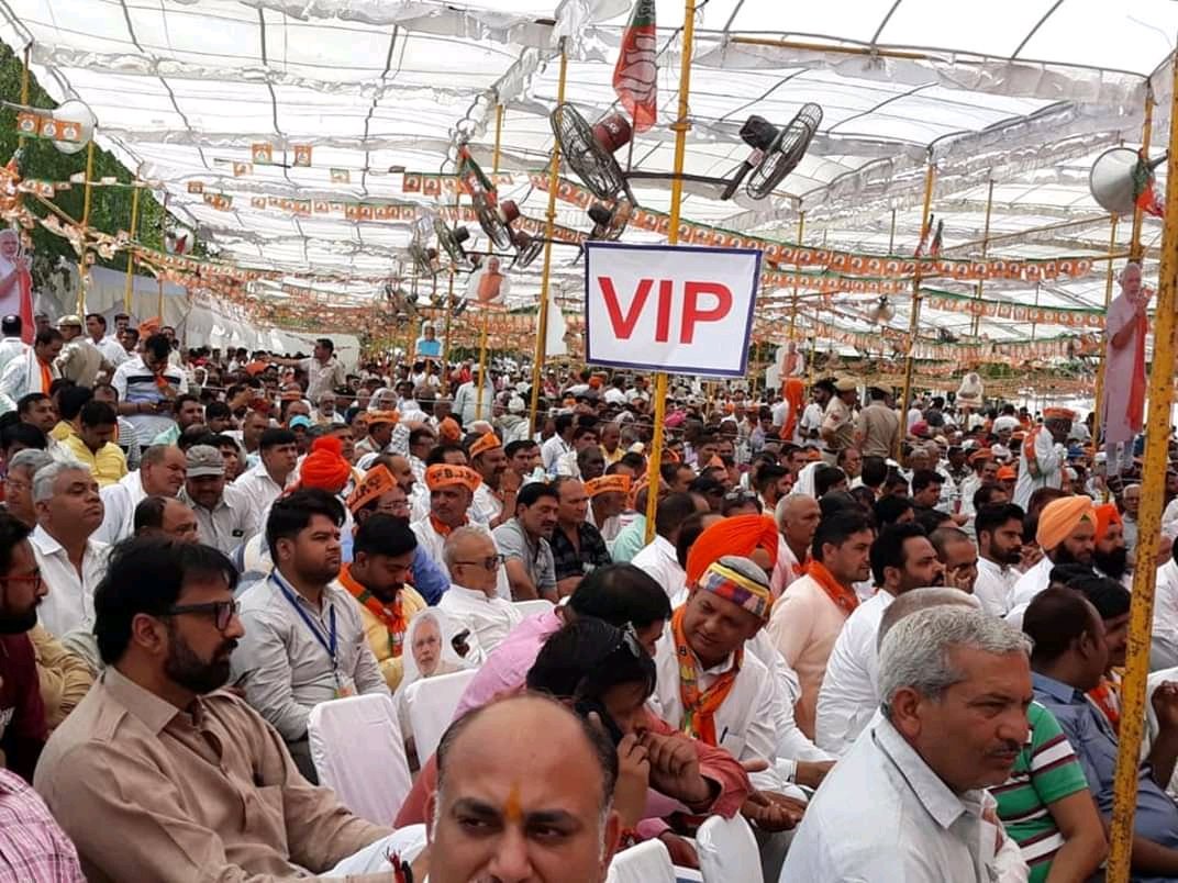 HrLegalCellBJP's tweet photo. @BJP4India के यशस्वी प्रधान श्री @AmitShah जी की हरियाणा की पावन धरती पहली जनसभा । https://t.co/bFrLfCgIzB