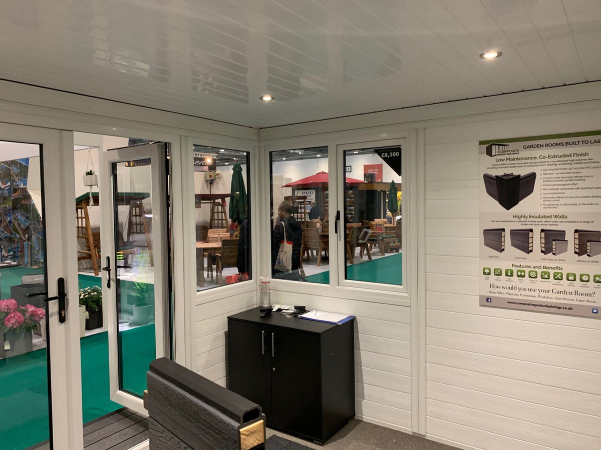 compositegarden's tweet image. Busy day one and Grand Designs Live in London.  Feel free to come along to find out more about our Garden Rooms!