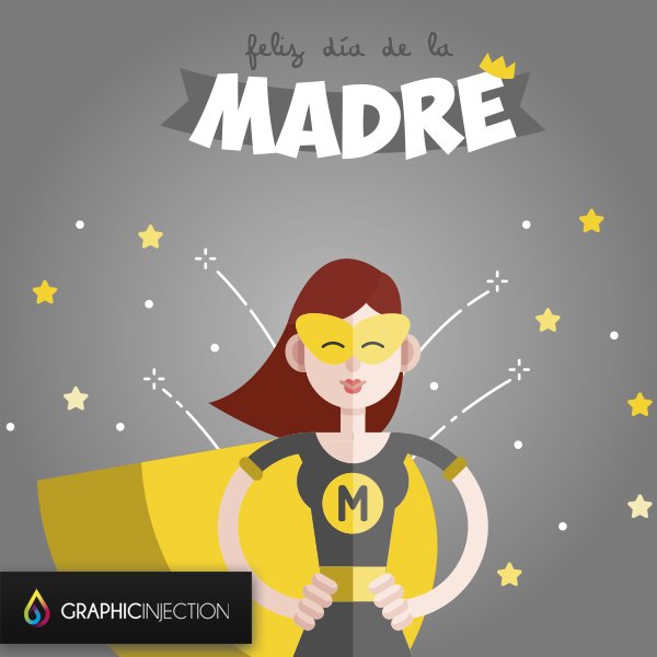 graphinjection's tweet image. ¡FELIZ DÍA A TODAS LAS SUPER-MAMÁS! #DíadelaMadre #GraphicInjection #creativestudio #branding #webdesign