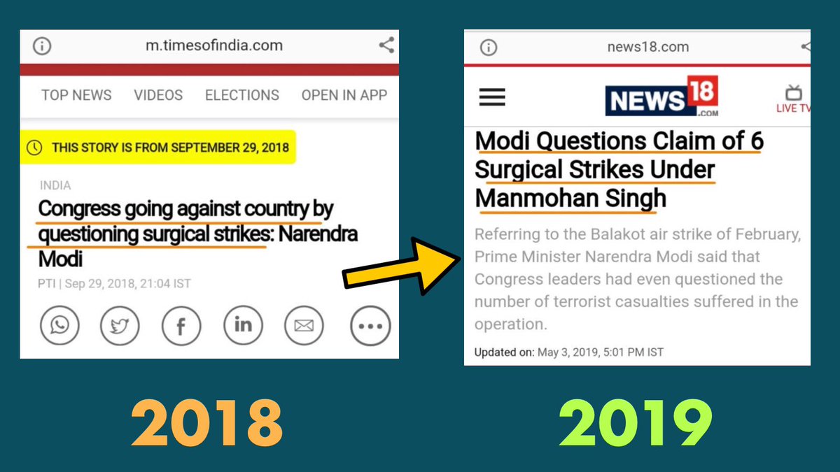 Does Questioning Surgical Strikes make you an Anti-National? For years, Modi and his supporters have targeted opposition politicians on this. Now, they have gotten a CHECKMATE at their own stupid game. ...