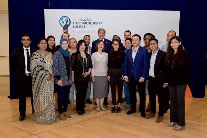 SajidEnv's tweet photo. "Innovation is a mindset, that connects changemakers all around the globe!"
(A precious moment at the #GES2016 with the Former Secretary of the State, John Kerry.)
#GES2019 @theGESsummit https://t.co/6rF8M7wrZQ
