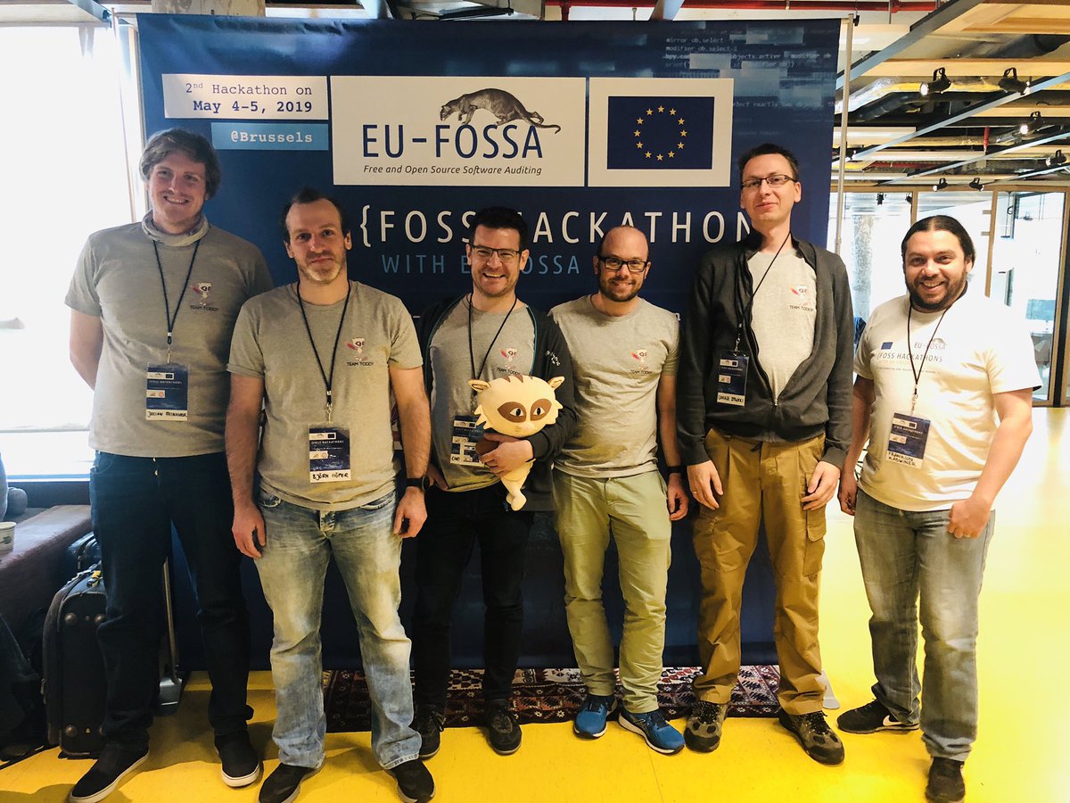 BeMyAppFR's tweet photo. « It is amazing to finally have faces to the names on the email list! » A relaxed get-together yesterday evening provided a fantastic opportunity for the #apache communities to exchange, discuss and find collaboration opportunities! #fosshackathons #eufossa #brussels @EU_DIGIT https://t.co/BEYDHNR4Bc