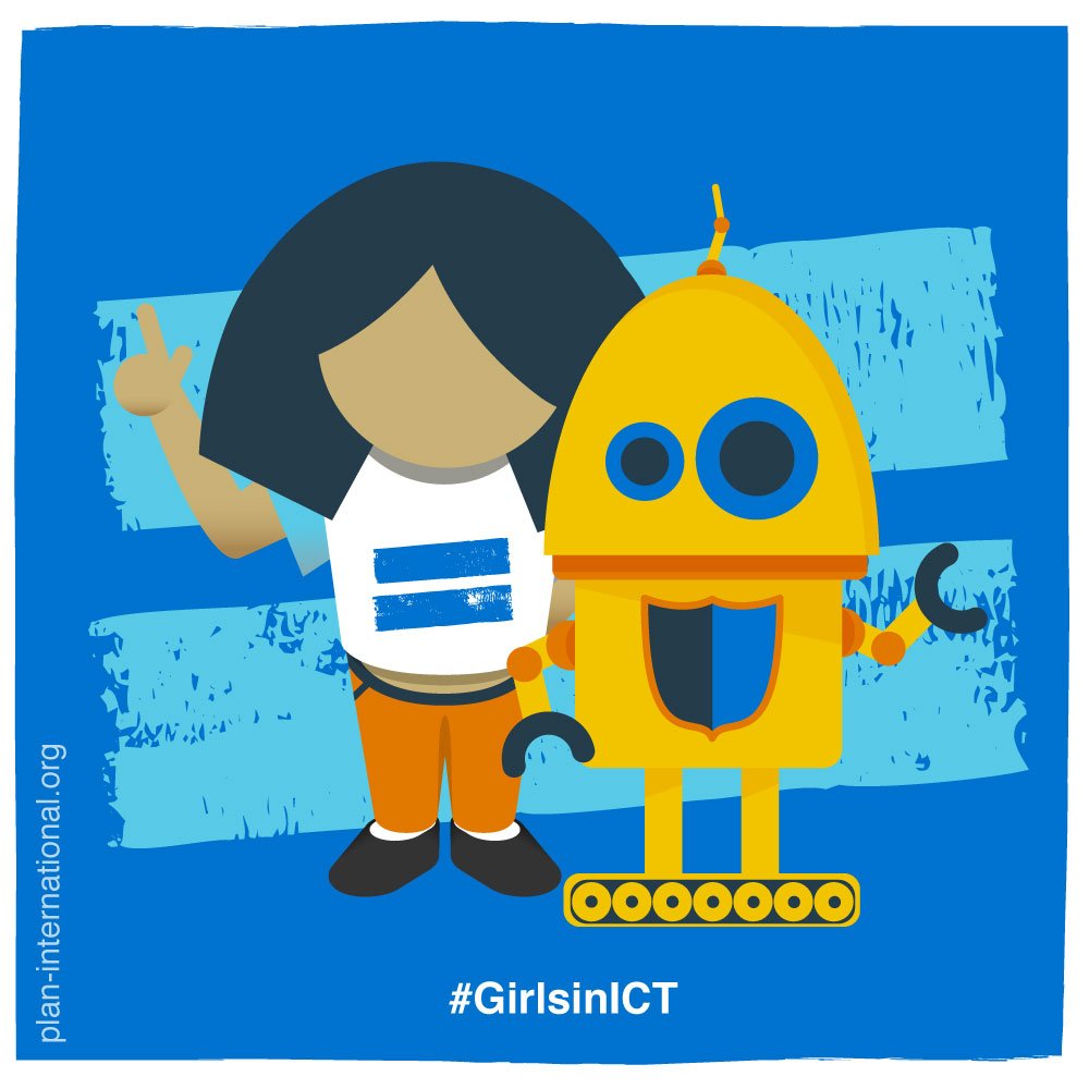 We need more diversity in the technology sector so it represents the needs and voices of everyone, including girls. #ICT4D2019