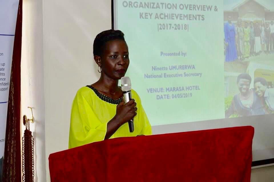 haguruka_ngo's tweet photo. @infohaguruka is pleased to thank #MIGEPROF for sending its representative to help us celebrate the achievements. Thank you #JachieKamanzi for appreciating our activities &amp; promising us a support via @RwandaGender. Gratitude to #SolineNyirahabimana, @RwandaWomen,&amp; @RwandaWomenNet https://t.co/EwxBH5ltQY