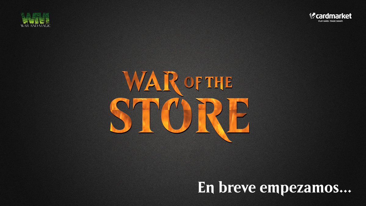 KaaaS23's tweet photo. Podéis ir tomando asiento... #WaroftheStore
https://t.co/ZBSunQfR3m https://t.co/fvnCMfvbAN