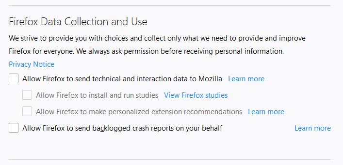 s3cmate's tweet image. Result #privacy #FirefoxAddons (2/2)