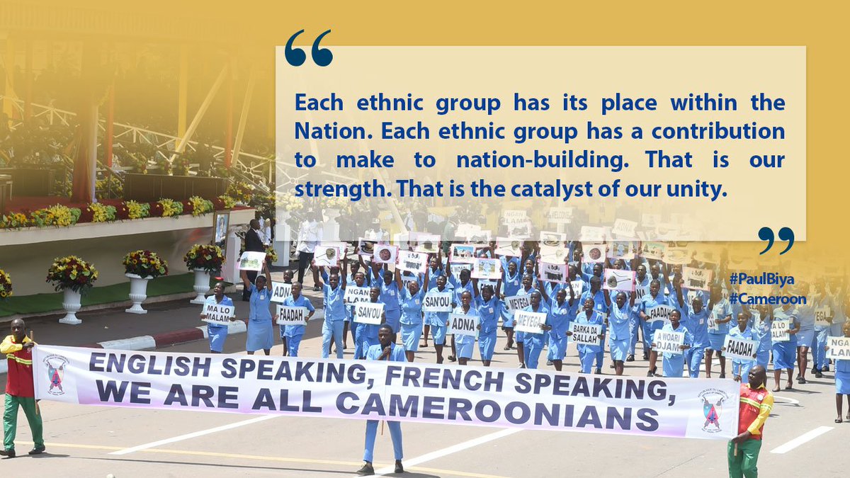 President Paul BIYA tweet media