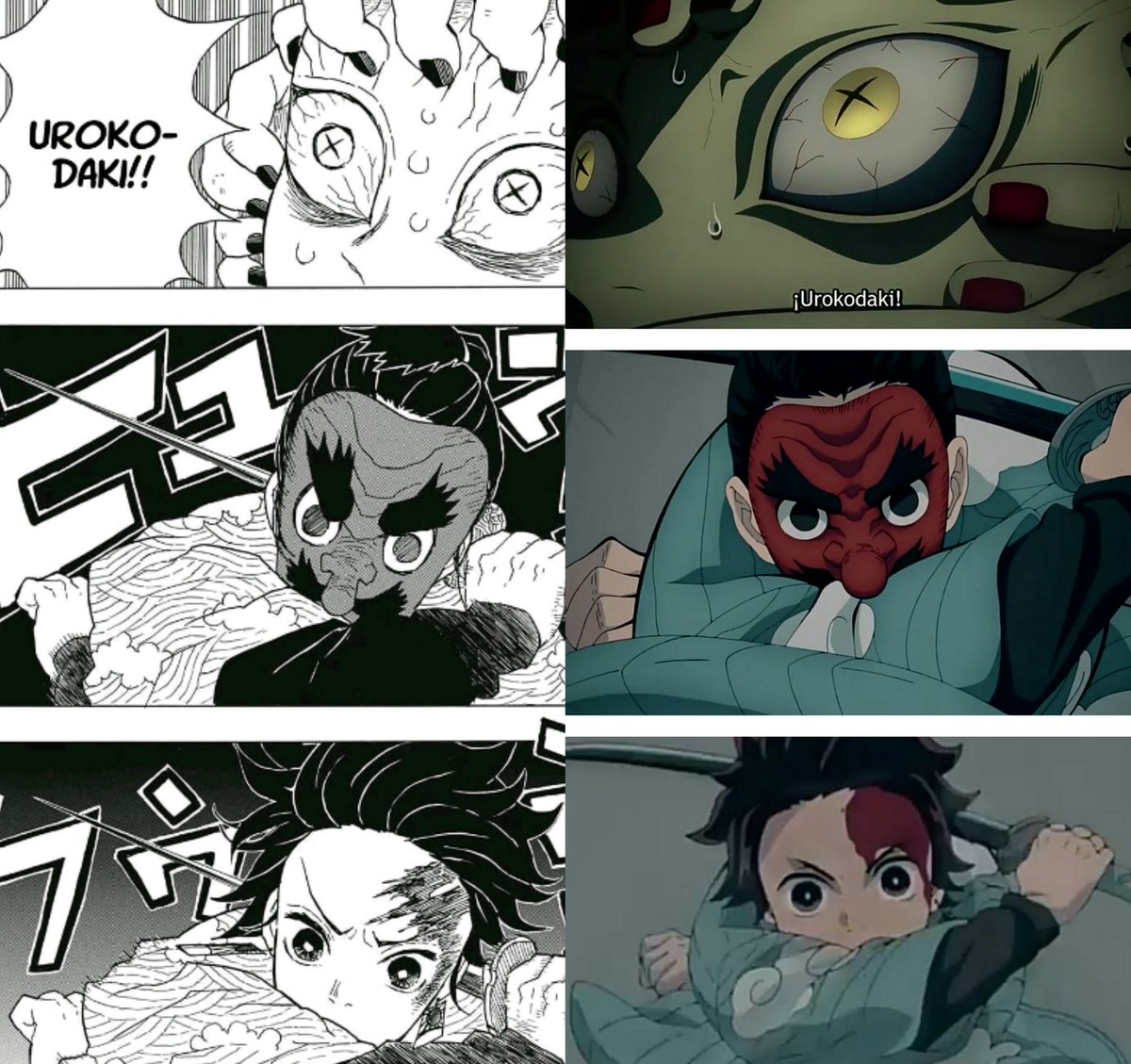 The Bad Boy He Ll Protect Your Wallet And Your On Twitter I Always Find Some Anime Vs Manga Of Kimetsu No Yaiba S Chapters But Today I Didn T Find Them So Here