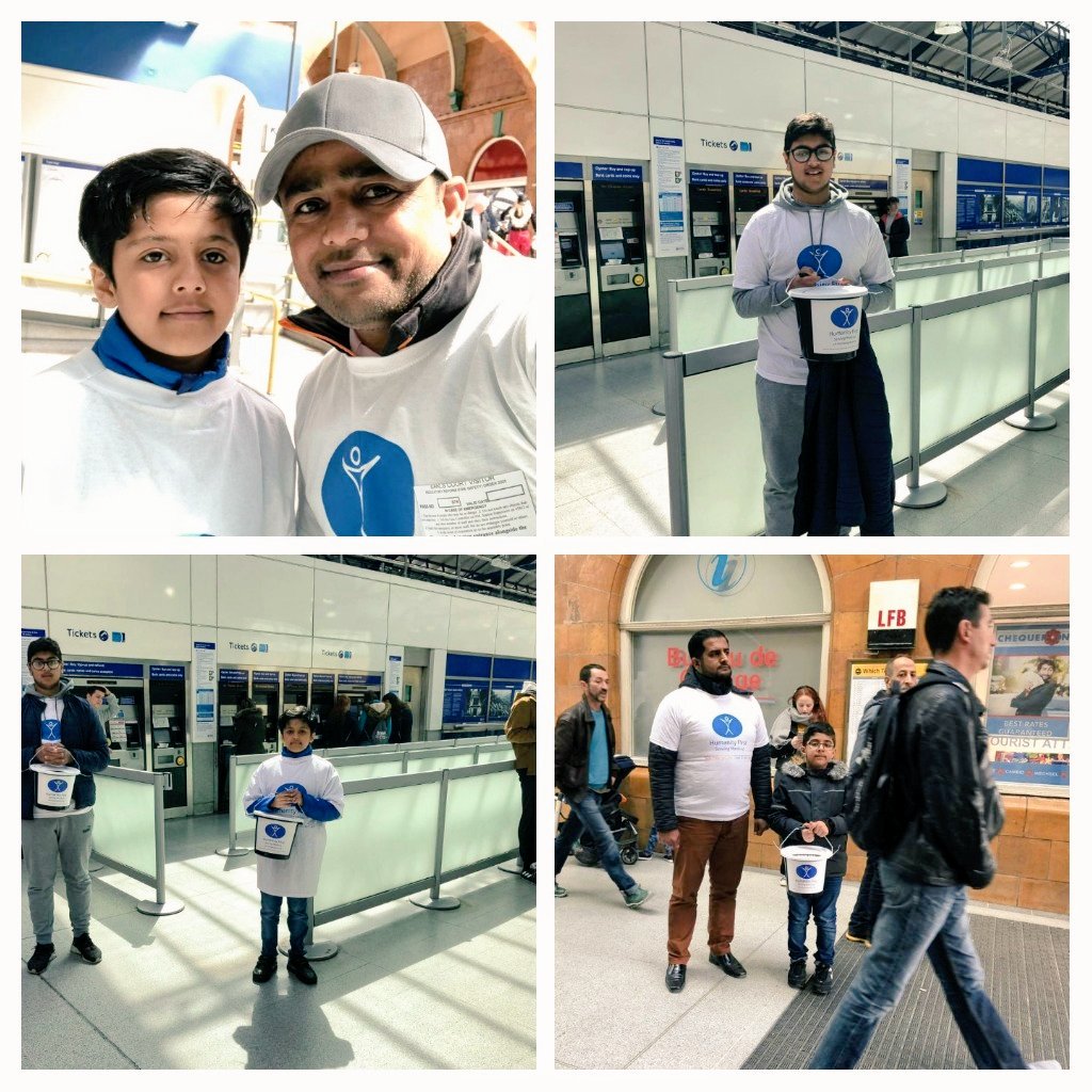 This #bankholiday weekend our kind volunteers are dotted around at various #London #tube stations. Give us a wave if you spot us 👋 😊 <a href="/Mercy4MankindCC/">Charity Challenge</a> <a href="/MKA10k/">Mercy4Mankind</a> <a href="/AMYA_Humanity/">Muslims For Humanity</a>