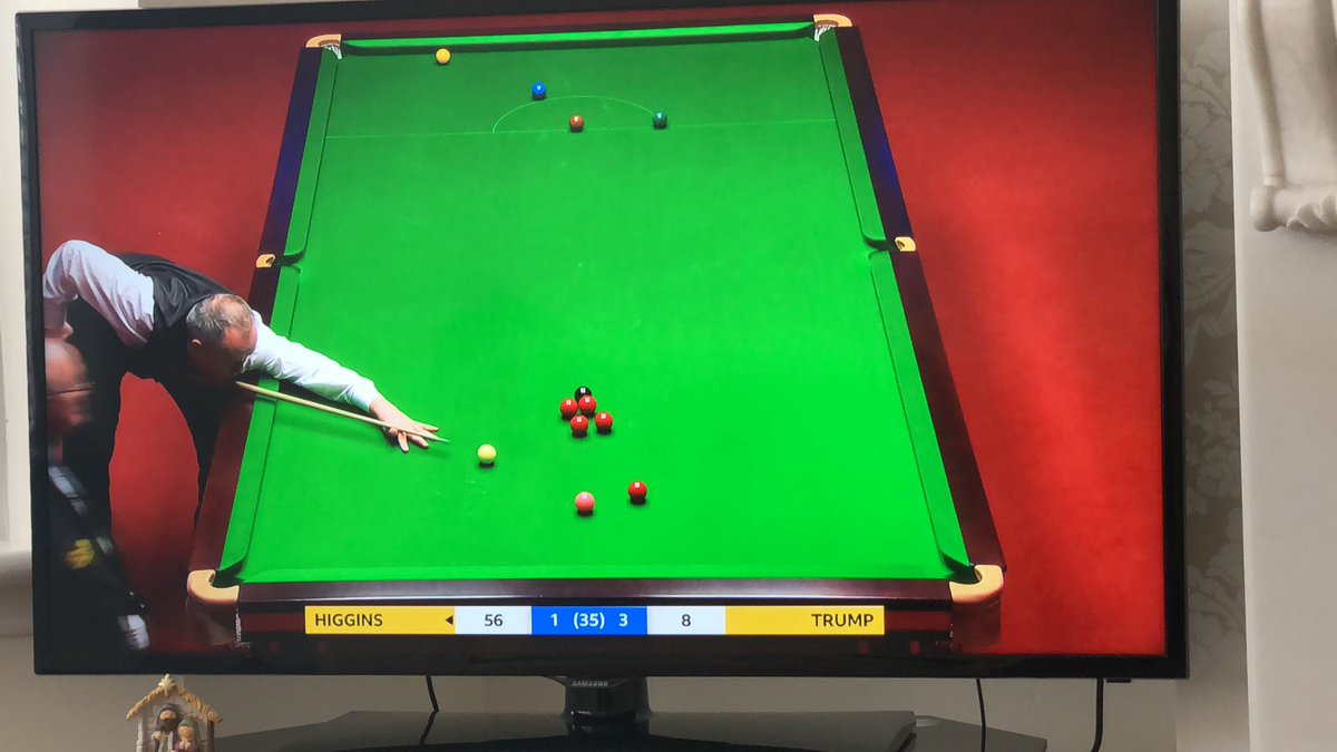 ST_85's tweet image. This is what bank holidays are all about for me these days. Got the potential to be a classic this one. Come on @judd147t #WorldSnookerChampionship