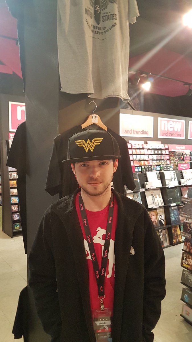 hmvBelfast's tweet photo. Today some of our staff were modelling our collection of baseball caps. Call in & check them out.
#baseballcaps #moviecaps #musiccaps #hmv #hmvtweets #homeofentertainment https://t.co/NRRRvpJsJd