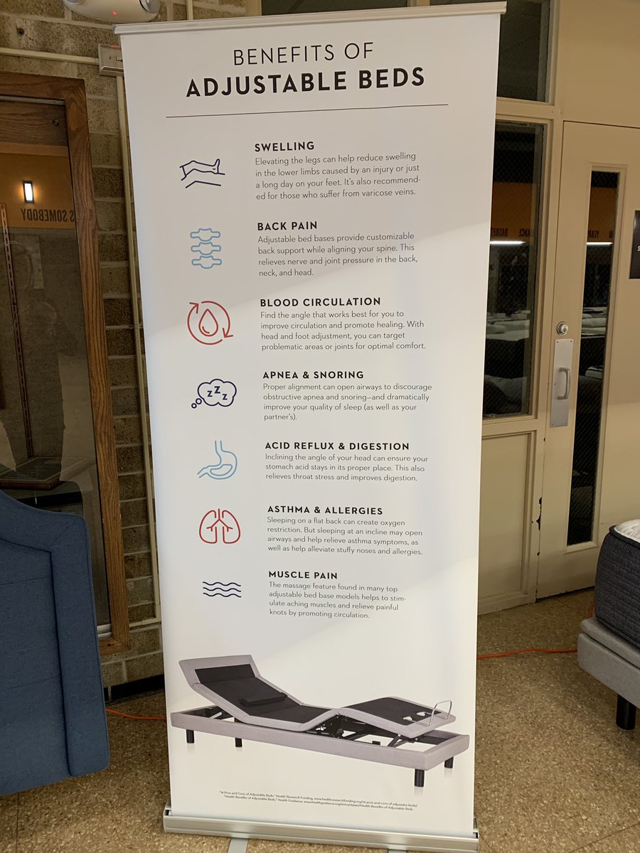 Today’s the day! Come check out our beds, sheets, pillows, AND massage chairs! These are absolutely incredible - don’t miss out!