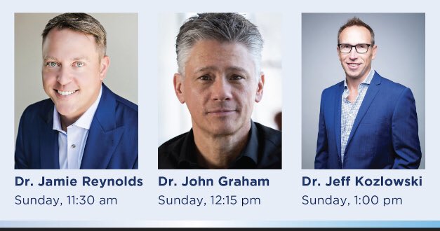Stop by OrthoFi’s booth 1939 to see our awesome lineup of speakers today! #aao #AAO2019 #smile #orthodontics #thoughtleaders #startmoresmiles