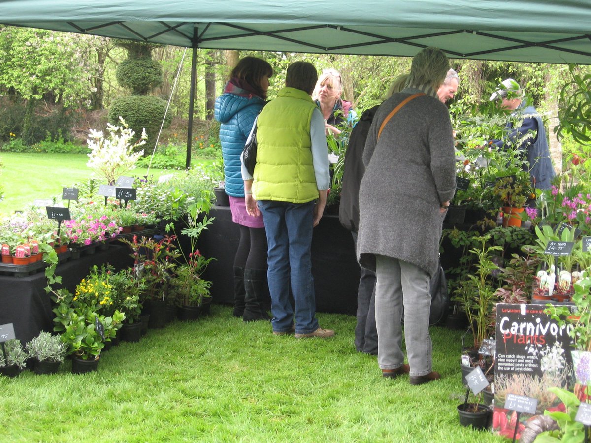 It's our annual #PlantFair tomorrow #BankHolidayMonday - a great day to get your #gardening year off with a bang! #Tearoom #Plants #RHS #OpenGarden #FreeEntry #realmidwales #greatdayout!