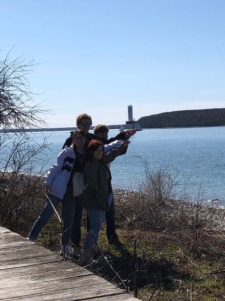 We’re in Mackinac Island! Such a fun and memorable trip! Gorgeous views, delicious food, but most of all many kids smiling and laughing! Huge thank you to the chaperones for dealing with our craziness as well! ❤️🎶
