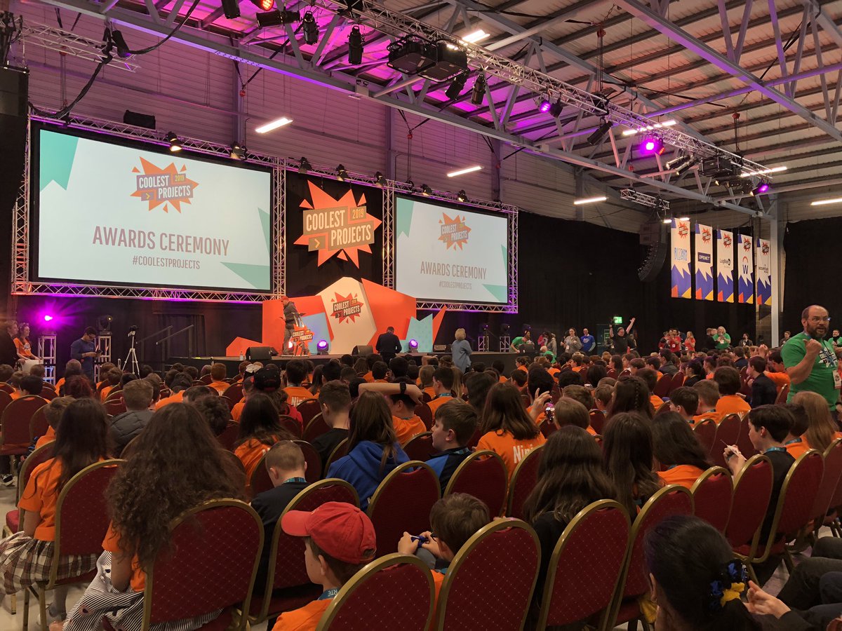 CoderDojoDublin's tweet image. Awards time #coolestprojects @coderdojo @coolestprojects